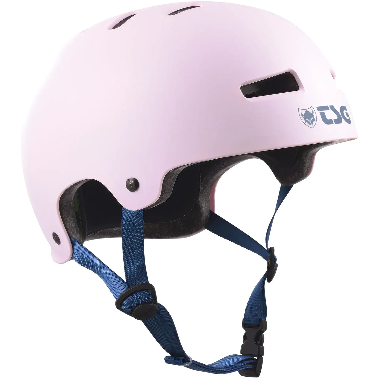 TSG Evolution Solid Color – Satin Cradle Pink – 52–59 cm – Pink | Skate Helmet | Stunt Helmet for Action Sports