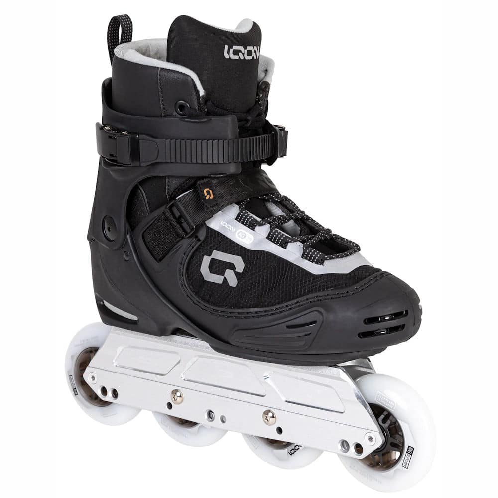 IQON AG 30 Black 4x90mm | UFS Mounting | Aggressive Inline Skates | Optional 3x110mm | Urban Inline Skates