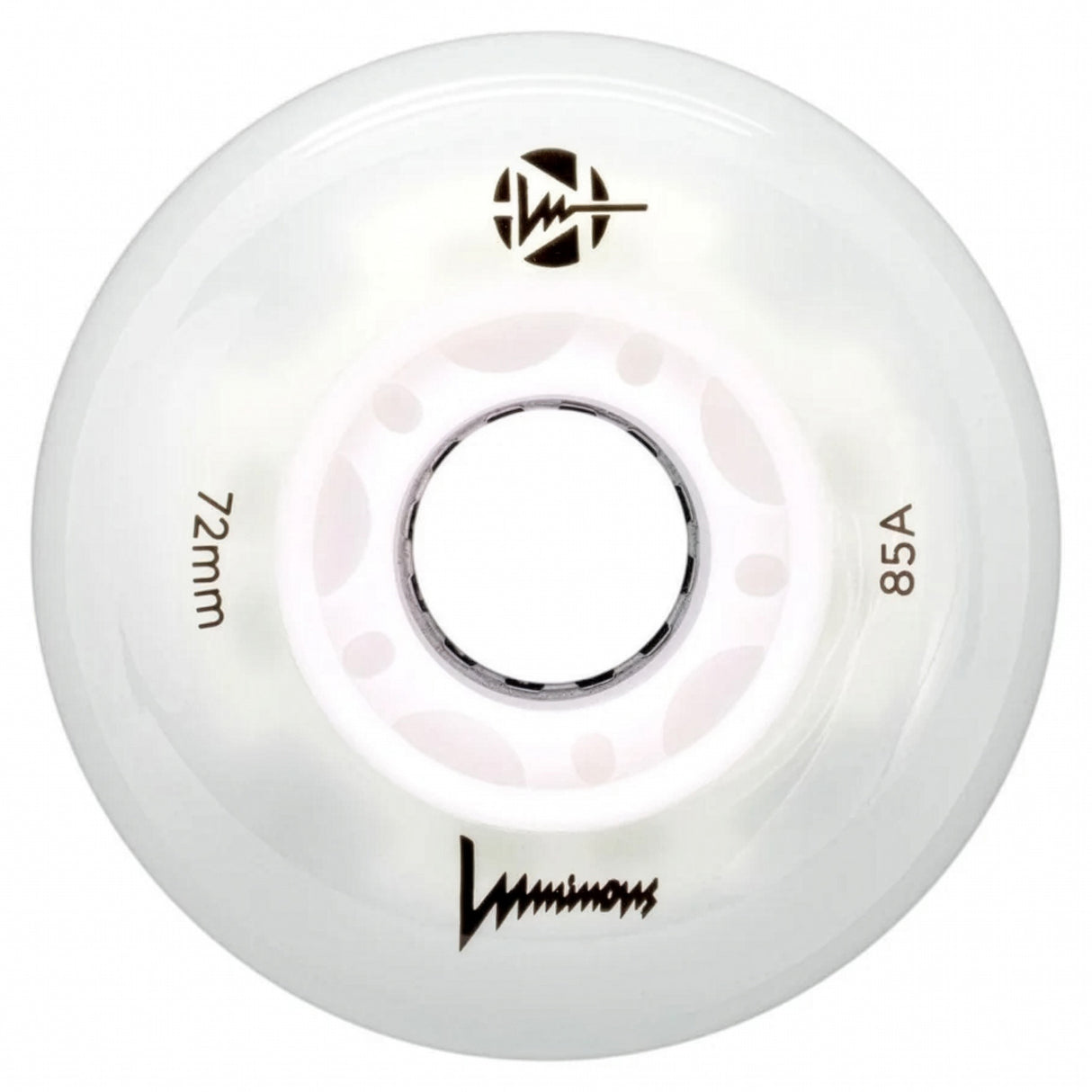 Luminous LED Wheels 72mm 85A | Luminous LED wheels for inline skates in various colors | 4-pack | Light-up wheels | Fitness & Urban Inline Wheels