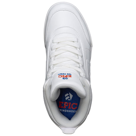 SKA140011 EPIC Clean White Grindschuhe Mid-Cut Sneaker Grindshoes Grindschuhe Sneaker Black & Grey Grindschuhe Grindschuhe Grindshoes Grind Schuhe Grind Shoes Soapschuhe Soap Schuhe Soapshoes Soap Shoes Seifenschuhe Slideschuhe Slideshoes Rutschschuhe Rutsch Schuhe Slide Shoes Slide Schuhe Inliner Schuhe Inlineschuhe Inliner Skateschule und Skateshop Weil am Rhein SkaMiDan Lörrach Freiburg Basel Deutschland Germany