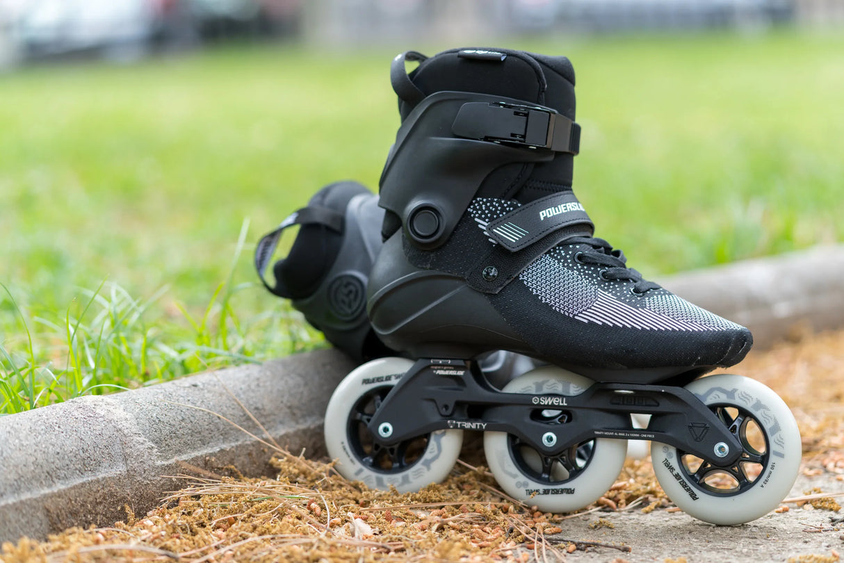 SKA510034 POWERSLIDE Swell Lite Trinity 100 Black Inliner Skateschule und Skateshop Weil am Rhein SkaMiDan