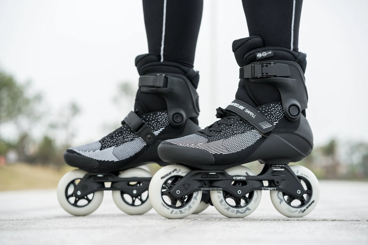 SKA510034 POWERSLIDE Swell Lite Trinity 100 Black Inliner Skateschule und Skateshop Weil am Rhein SkaMiDan