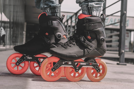 SKA406209 UNDERCOVER Cosmic Solar 125mm 86A Orange Freestyle Inline Skating Slalom Inline Skating Freestyle Skating Inlineskaten Skaterollen Inliner Rollen Skateschule und Skateshop SkaMiDan Weil am Rhein
