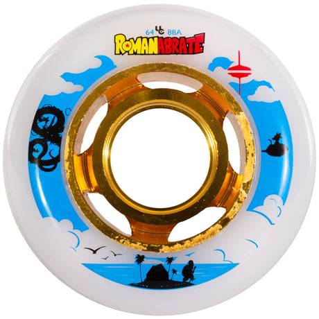 SKA406226 UNDERCOVER Roman Abrate TV Line Wheels 64mm 88A Aluminium Kern Alukern Aggressive Inline Rollen Gawds Pro Wheels Gawds Pro Rollen Skateollen Undercover Franky Morales Gawds Brand Rollen für Inliner Stuntrollen Rollerblades Rollerblading Aggressive Inline Skating Aggressive Inline Skating Rollerblading Blading Inline Skating Inliner Skateschule und Skateshop Weil am Rhein SkaMiDan Lörrach Freiburg Basel Deutschland Germany