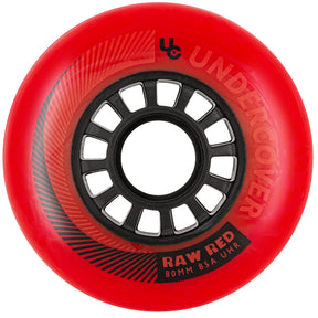 SKA406241 UNDERCOVER Raw 80mm 85A Red | Urban Inline Rollen Fitness Inline Rollen für Inliner Stuntrollen Rollerblades Rollerblading Aggressive Inline Skating Aggressive Inline Skating Rollerblading Blading Inline Skating Inliner Skateschule und Skateshop Weil am Rhein SkaMiDan Lörrach Freiburg Basel Deutschland Germany