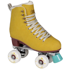 SKA810665 CHAYA Melrose Deluxe Amber Roller Skates | Lifestyle Rollschuhe Yellow Gelb Park Tanz Rollschuhe Barbie Park Quad Skates Roller Skates Lifestyle Rollschuhe Skatepark Rollschuhe Chaya Quad Skates Aggressive Quad Skates Rollschuhe Stunt Rollschuhe Rollkunstlauf Rollschuhe Rollerskates Schwarze Rollschuhe Lifestyle Rollschuhe Roller Skating Quad Skating Skateschule und Skateshop Weil am Rhein SkaMiDan Lörrach Freiburg Basel Deutschland Germany