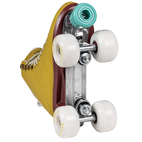SKA810665 CHAYA Melrose Deluxe Amber Roller Skates | Lifestyle Rollschuhe Yellow Gelb Park Tanz Rollschuhe Barbie Park Quad Skates Roller Skates Lifestyle Rollschuhe Skatepark Rollschuhe Chaya Quad Skates Aggressive Quad Skates Rollschuhe Stunt Rollschuhe Rollkunstlauf Rollschuhe Rollerskates Schwarze Rollschuhe Lifestyle Rollschuhe Roller Skating Quad Skating Skateschule und Skateshop Weil am Rhein SkaMiDan Lörrach Freiburg Basel Deutschland Germany