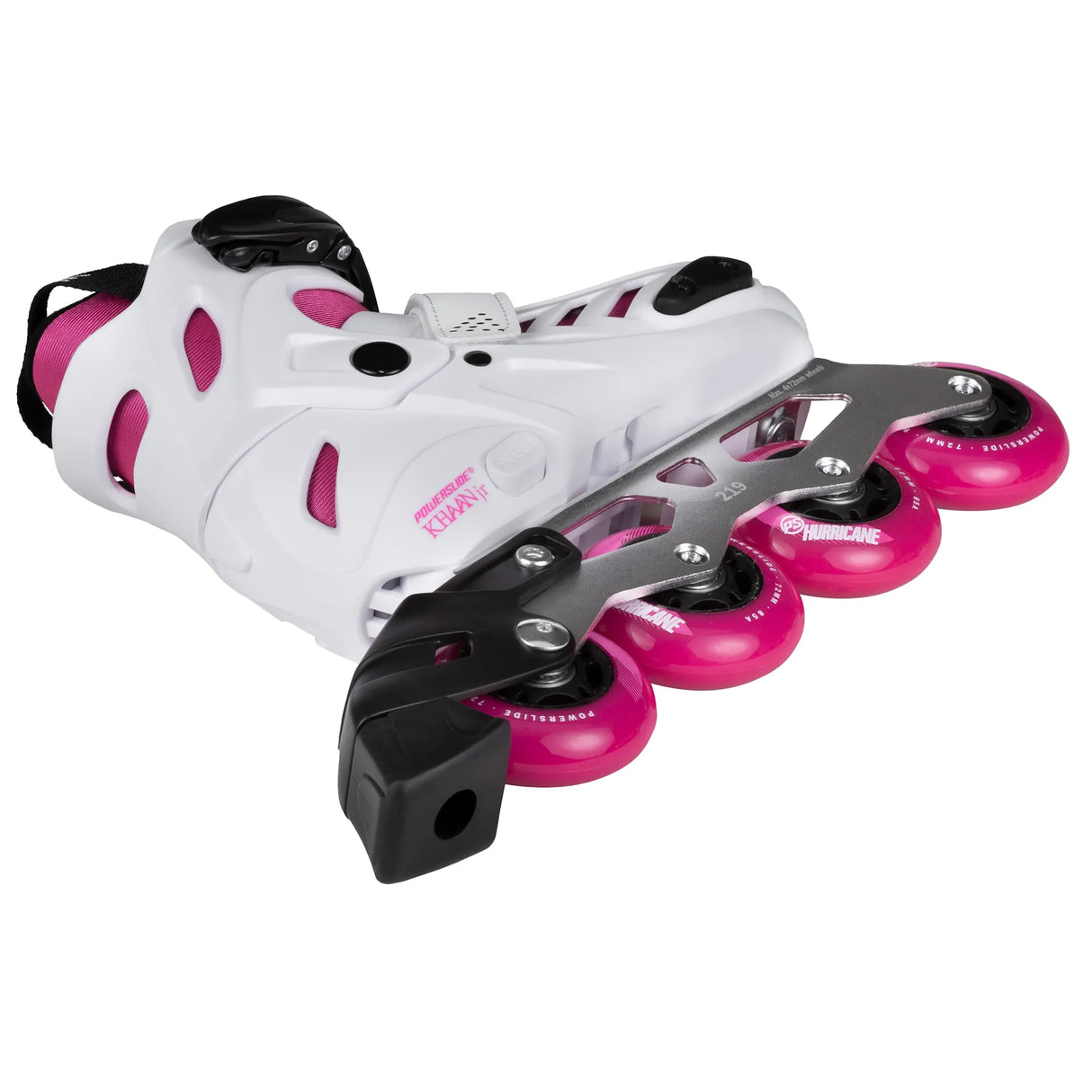 SKA880261 POWERSLIDE One Khaan Junior SQD Pink Kinder Inlineskates Größenverstellbar Kids Skates Kinder Inliner Inline Skating Freestyle Slalom Skating Inliner Skateschule und Skateshop Weil am Rhein SkaMiDan