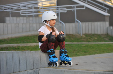 SKA903259 POWERSLIDE One Basic Kids Schoner Kinder Schützerset Inline Skating Inliner Skateschule und Skateshop Weil am Rhein SkaMiDan Protektoren für Kinder