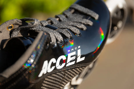 SKA904636 POWERSLIDE Accel Race Black Kids | 165mm Dual Point Mounting | Größenverstellbar | Speed Inlineskates für Kinder | Inline Speed Skating | Inlineskates Trinity X Freestyle Inlineskates Inlineskates Weiß Lila Freestyle Inline Skating Slalom Skating Slalom Schiene Best Freestyle Skate Slalom Skate Powerslide Hardcore Evo Pro 90 2021 Slalom Frame Freestyle Frame Schienen Frames Speed Inline Skating Urban Inlineskates Trinity Trinity X Powerslide Trinity Schienen Trinity Frames Urban Inline Skating Urb