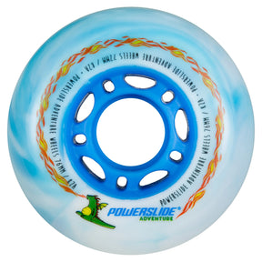 SKA905313 POWERSLIDE Adventure Wheels Dragon Boys 76mm 80A 4-Pack Kinder Inline Skating Rollerblading Aggressive Inline Urban Skating Free Skating Rollen Kinder Inliner Skateshop und Skateschule Weil am Rhein SkaMiDan