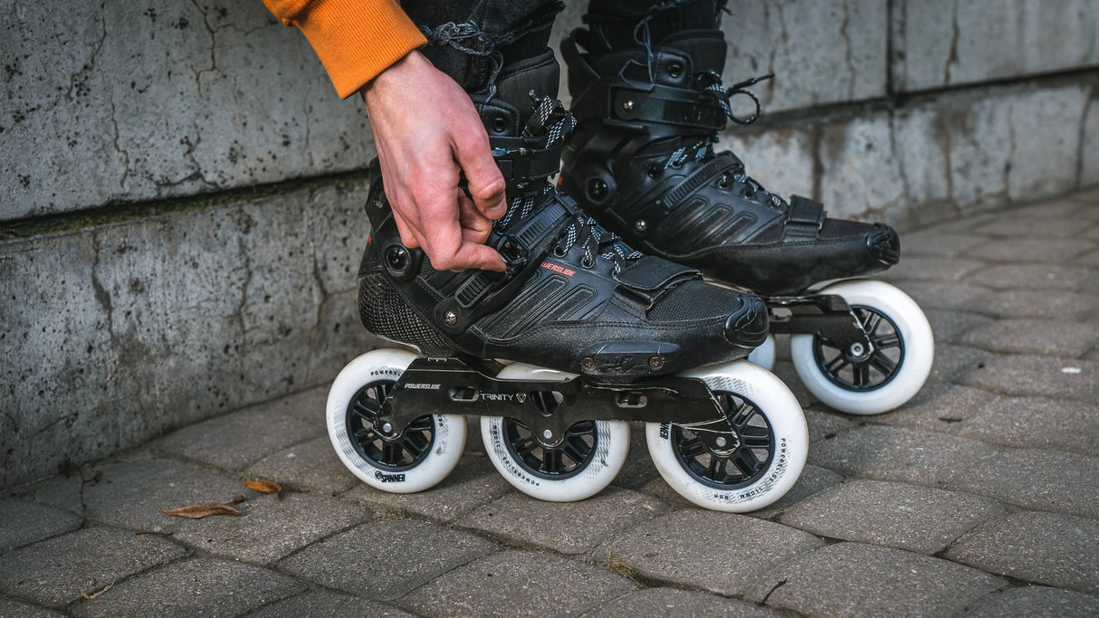 SKA905320 POWERSLIDE Spinner Wheels 110mm 85A White Inliner Skateschule und Skateshop Weil am Rhein SkaMiDan