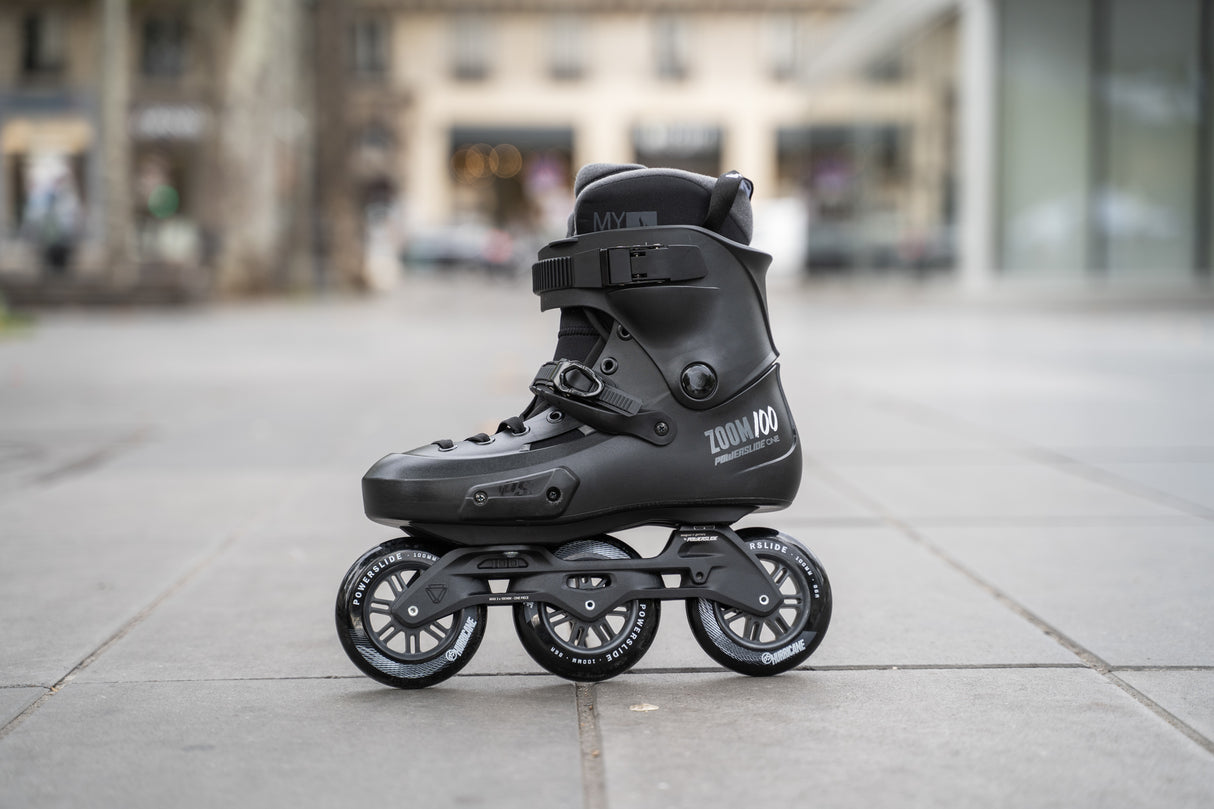 SKA908336 POWERSLIDE Zoom Pro Black 100 Inliner Skateschule und Skateshop Weil am Rhein
