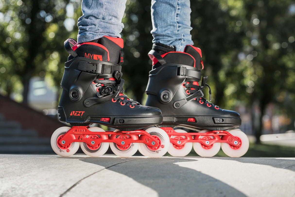 SKA908370 POWERSLIDE Next 80 Black Red Trinity X Urban Inlineskate Fitness Inlineskates Inlineskates Sport Inline Skates Rollerblades Urban Inline Skating Urban Inline Skating Freeskates Trainng Skates Strecken Skates Trinity Skates Einsteiger Beginner Inlineskates Inliner Fitness Inliner City Skates Fitness Inliner Sport Skates Sport Inliner Rollerblades Rollerblading Lörrach Freiburg Basel Inliner Skateschule und Skateshop Weil am Rhein SkaMiDan Deutschland Germany