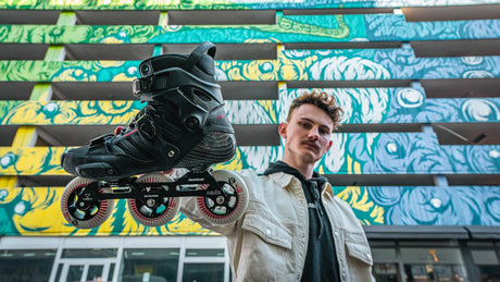 SKA908379 POWERSLIDE HC Evo Pro 90 Black 2021 Trinity X Freestyle Inlineskates Inlineskates Weiß Lila Freestyle Inline Skating Slalom Skating Slalom Schiene Best Freestyle Skate Slalom Skate Powerslide Hardcore Evo Pro 90 2021 Slalom Frame Freestyle Frame Schienen Frames Speed Inline Skating Urban Inlineskates Trinity Trinity X Powerslide Trinity Schienen Trinity Frames Urban Inline Skating Urban Inline Skating Freeskates City Skates Fitness Inliner Sport Skates Sport Inliner Rollerblades Rollerblading Lörr