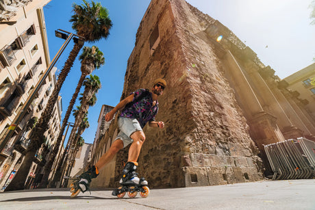 SKA909041 Powerslide Doop Yellow Sunrise Step-In Inlineskates Inliner Skateschule und Skateshop Weil am Rhein SkaMiDan