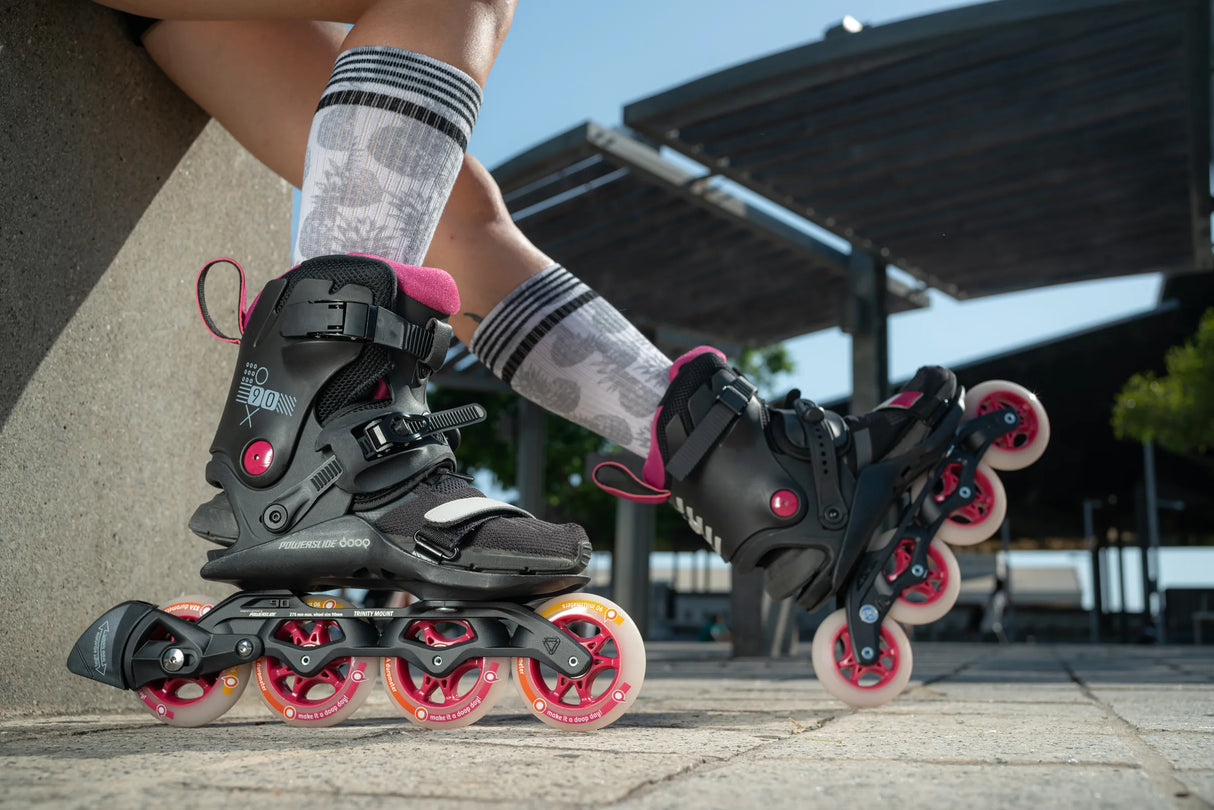 SKA909042 Powerslide Doop Purple Dusk 90  Inliner Skateschule und Skateshop Weil am Rhein SkaMiDan