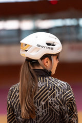 SWINGS Omen Racing Helmet – White | Lightweight & Size Adjustable – Speed Skating | Cycling, Racing & Fitness Skate Helmet