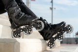 SKA940667 POWERSLIDE Phuzion Argon Black 100 | Trinity X | Fitness Inlineskates Fitness Inline Skating Rollerblading Freizeitskates Freizeit Skating Inlinerfahren Inliner laufen Skating Rollerblades Inline Skateschule und Skateshop SkaMiDan Weil am Rhein Deutschland Germany
