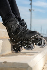 SKA940667 POWERSLIDE Phuzion Argon Black 100 | Trinity X | Fitness Inlineskates Fitness Inline Skating Rollerblading Freizeitskates Freizeit Skating Inlinerfahren Inliner laufen Skating Rollerblades Inline Skateschule und Skateshop SkaMiDan Weil am Rhein Deutschland Germany