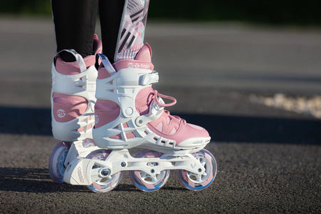 SKA940669 POWERSLIDE Phuzion Argon Rose 100 | Trinity X | Fitness Inlineskates Fitness Inline Skating Rollerblading Freizeitskates Freizeit Skating Inlinerfahren Inliner laufen Skating Rollerblades Inline Skateschule und Skateshop SkaMiDan Weil am Rhein Deutschland Germany