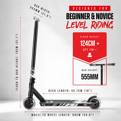 CRE-CB1-BK CORE CB1 Stunt Scooter – verschiedene Farben | Stunt Roller | Trickroller für den Skatepark Stunt Scooter Kicker Trottinett Scootering Soots Scootworld SkaMiDan Weil am Rhein Basel Lörrach Freiburg Schweiz Deutschland Switzerland Germany Bale Skatepark Roller Stunt Roller Tretroller Action Scooter Kinder Roller Kids Children Stunts Park Trick Scooter