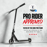 CRE-CG1-BK CORE CG1 Profi Stunt Scooter – verschiedene Farben | Stunt Roller für Fortgeschrittene und Profis | Trickroller für den Skatepark Stunt Scooter Kicker Trottinett Scootering Soots Scootworld SkaMiDan Weil am Rhein Basel Lörrach Freiburg Schweiz Deutschland Switzerland Germany Bale Skatepark Roller Stunt Roller Tretroller Action Scooter Kinder Roller Kids Children Stunts Park Trick Scooter