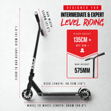 CRE-CG1-BK CORE CG1 Profi Stunt Scooter – verschiedene Farben | Stunt Roller für Fortgeschrittene und Profis | Trickroller für den Skatepark Stunt Scooter Kicker Trottinett Scootering Soots Scootworld SkaMiDan Weil am Rhein Basel Lörrach Freiburg Schweiz Deutschland Switzerland Germany Bale Skatepark Roller Stunt Roller Tretroller Action Scooter Kinder Roller Kids Children Stunts Park Trick Scooter