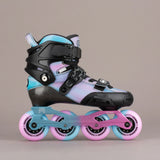 FR Skates FR Spin JI - Holo Blue | 3er Größen | High Performance Freestyle Slalom Inlineskates für Kinder & Jugendliche