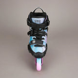 FR Skates FR Spin JI - Holo Blue | 3er Größen | High Performance Freestyle Slalom Inlineskates für Kinder & Jugendliche