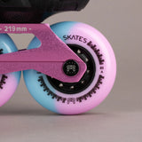 FR Skates FR Spin JI - Holo Blue | 3er Größen | High Performance Freestyle Slalom Inlineskates für Kinder & Jugendliche