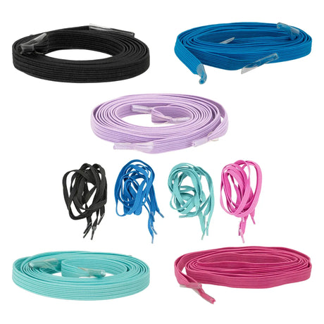 FR Skates - LACES FRJ (ELASTIC) | One Size Elastische Schnürsenkel 80cm - 180cm | 1-Paar