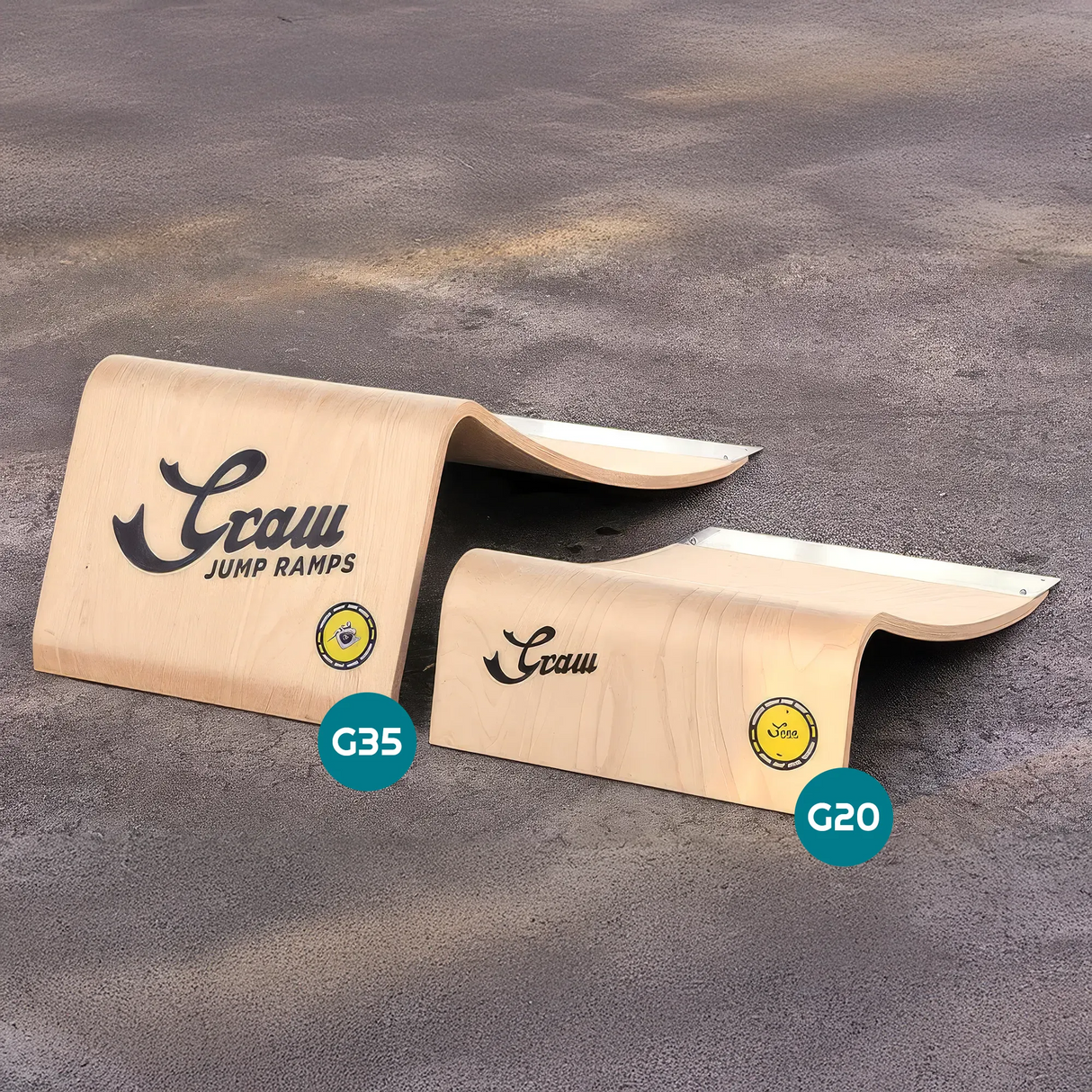 GR-G20PRO-G35Pro Graw Jump Ramps G Pro Series – Kicker Ramps | Extrem robuste Kicker-Rampen | Empfohlen für Erwachsene und alle Altersklassen | Obstacles, Rampen, Rails & Zubehör skate rampe box obstacle hinderniss rail grindstange grindrail skaterail pipe straßenrampe portabel portable leicht stabil kicker springen sprungrampe skatepark  jump box skamidan weil am rhein freiburg basel lörrach deutschland schweiz