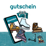 Gutschein Gift Voucher Geschenkgutschein Geschenk coupons wertgutschein present schenken give Skateschule und Skateshop Weil am Rhein SkaMiDan Lörrach Freiburg Basel Deutschland Germany