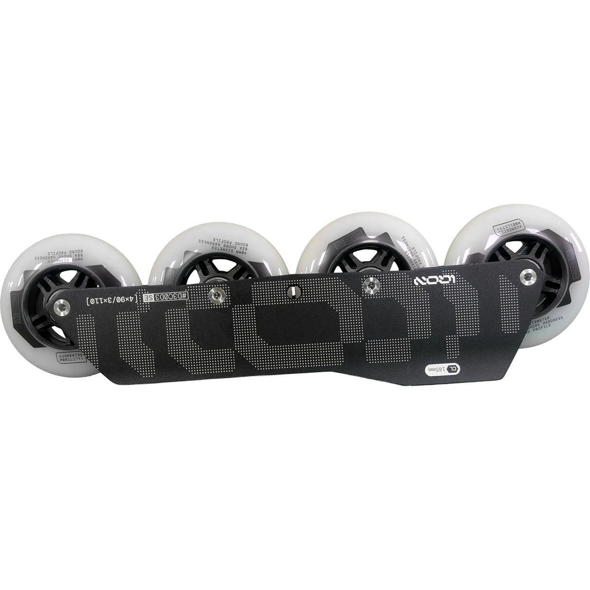 IQON Decode SE 4x90mm 85A Komplettpaket | Black | 275mm ABEC 9 | Optional 3x110 | 1-Paar | Urban Inline Rahmen Urban Inline Frame Urban Inline Rahmen Freestyle Rahmen Freestyle Frame Freestyle Schiene Inline Urban Skating Urban Rahmen Urban Frame Freeride Frame Freeride Rahmen Inline Skating Slalom Skating Slalom Schiene Best Freestyle Skate Slalom Skate Lörrach Freiburg Basel Inliner Skateschule und Skateshop Weil am Rhein SkaMiDan Deutschland Germany