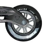 POWERSLIDE Elite AL Frame 3x100mm 231mm + Hurricane Wheels 3×100mm 86a | Black | Urban inline skating