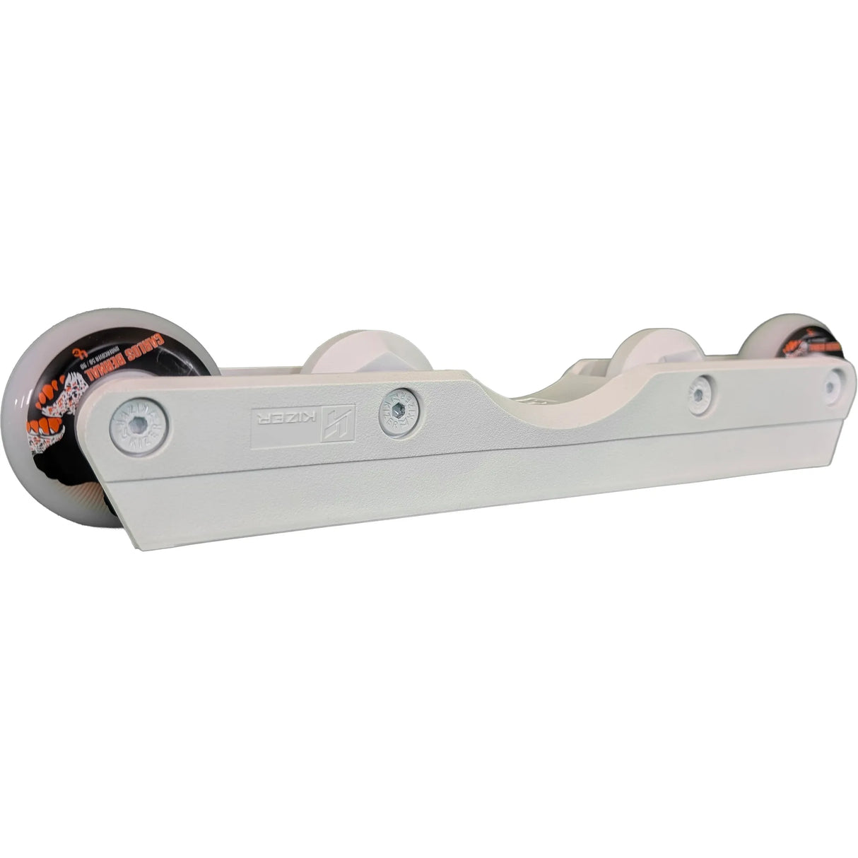 Kizer Fluid IV Team White Carlos Bernal Komplettpaket 2x60mm 90A +2x Antirocker + ABEC 9 Kugellager und Spacer | 1-Paar | UFS Antirocker Rahmen | Aggressive Inline Skating Für KIZER Advance Schienen Aggressive Inline Schiene Urban Skating Classic Mounting Skating Urban Skating Powerblading Schiene aggressive frames powerblading frames speed frames ufs schinenen Inline Skating Black Freestyle Inline Skating Slalom Skating Slalom Schiene Slalom Frame Freestyle Frame Schienen Frames Speed Inline Skating Urban 