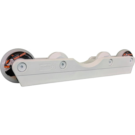 Kizer Fluid IV Team White Carlos Bernal Komplettpaket 2x60mm 90A +2x Antirocker + ABEC 9 Kugellager und Spacer | 1-Paar | UFS Antirocker Rahmen | Aggressive Inline Skating Für KIZER Advance Schienen Aggressive Inline Schiene Urban Skating Classic Mounting Skating Urban Skating Powerblading Schiene aggressive frames powerblading frames speed frames ufs schinenen Inline Skating Black Freestyle Inline Skating Slalom Skating Slalom Schiene Slalom Frame Freestyle Frame Schienen Frames Speed Inline Skating Urban 