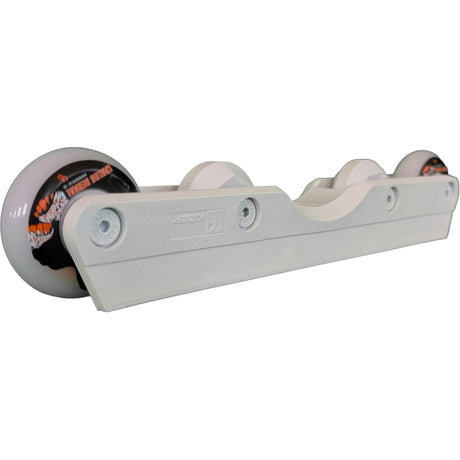 Kizer Fluid IV Team White Carlos Bernal Komplettpaket 2x60mm 90A +2x Antirocker + ABEC 9 Kugellager und Spacer | 1-Paar | UFS Antirocker Rahmen | Aggressive Inline Skating Für KIZER Advance Schienen Aggressive Inline Schiene Urban Skating Classic Mounting Skating Urban Skating Powerblading Schiene aggressive frames powerblading frames speed frames ufs schinenen Inline Skating Black Freestyle Inline Skating Slalom Skating Slalom Schiene Slalom Frame Freestyle Frame Schienen Frames Speed Inline Skating Urban 