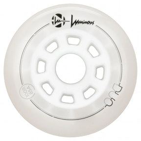  LUWL-LU10085-DUO-WH-WH/WhiteWhite Luminous LED Wheels Duo 100mm 85A – verschiedene Farben | Luminous LED Rollen für Inlineskates | Leuchtrollen | Fitness & Urban Inline Rollen Inline Skating Rollerblading Inlineskaterollen Skating Wheels for Rollerblader  Rollen für Inlineskater Lörrach Freiburg Basel Inliner Richtige Größe right Size for Rollerblades Langhaltende Inlineskaterollen Longlasting Wheels for Rollerblading Skateschule und Skateshop Weil am Rhein SkaMiDan Deutschland Germany
