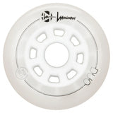  LUWL-LU11085-DUO-WH-WH/WhiteWhite Luminous LED Wheels Duo 110mm 85A – verschiedene Farben | Luminous LED Rollen für Inlineskates | Leuchtrollen | Fitness & Urban Inline Rollen Inline Skating Rollerblading Inlineskaterollen Skating Wheels for Rollerblader  Rollen für Inlineskater Lörrach Freiburg Basel Inliner Richtige Größe right Size for Rollerblades Langhaltende Inlineskaterollen Longlasting Wheels for Rollerblading Skateschule und Skateshop Weil am Rhein SkaMiDan Deutschland Germany
