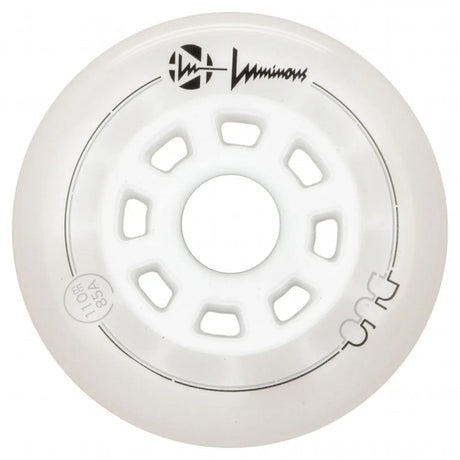  LUWL-LU11085-DUO-WH-WH/WhiteWhite Luminous LED Wheels Duo 110mm 85A – verschiedene Farben | Luminous LED Rollen für Inlineskates | Leuchtrollen | Fitness & Urban Inline Rollen Inline Skating Rollerblading Inlineskaterollen Skating Wheels for Rollerblader  Rollen für Inlineskater Lörrach Freiburg Basel Inliner Richtige Größe right Size for Rollerblades Langhaltende Inlineskaterollen Longlasting Wheels for Rollerblading Skateschule und Skateshop Weil am Rhein SkaMiDan Deutschland Germany
