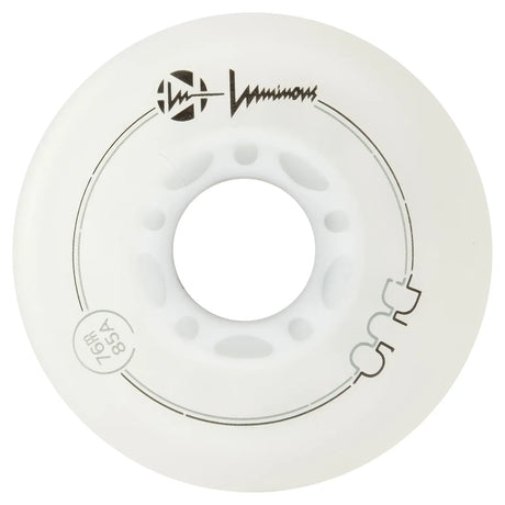 LUWL-LU7685-DUO-WH-WH/WhiteWhite Luminous LED Wheels Duo 76mm 85A – verschiedene Farben | Luminous LED Rollen für Inlineskates | Leuchtrollen | Fitness & Urban Inline Rollen Inline Skating Rollerblading Inlineskaterollen Skating Wheels for Rollerblader  Rollen für Inlineskater Lörrach Freiburg Basel Inliner Richtige Größe right Size for Rollerblades Langhaltende Inlineskaterollen Longlasting Wheels for Rollerblading Skateschule und Skateshop Weil am Rhein SkaMiDan Deutschland Germany
