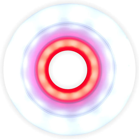 LUWL-LU7685-DUO-WH-WH/WhiteWhite Luminous LED Wheels Duo 76mm 85A – verschiedene Farben | Luminous LED Rollen für Inlineskates | Leuchtrollen | Fitness & Urban Inline Rollen Inline Skating Rollerblading Inlineskaterollen Skating Wheels for Rollerblader  Rollen für Inlineskater Lörrach Freiburg Basel Inliner Richtige Größe right Size for Rollerblades Langhaltende Inlineskaterollen Longlasting Wheels for Rollerblading Skateschule und Skateshop Weil am Rhein SkaMiDan Deutschland Germany
