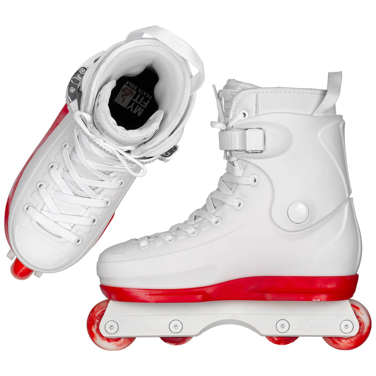 PLAYLIFE Rave Tomo Pro | White Red | Stunt Skates | UFS Mounting | Aggressive Inlineskates Stunt Skates Rollerblades aggressive frames kizer Aggressive Skates Stunt Skates Rollerblading Aggressive Inline Best Aggressive Skates 2021 Top Stunt Skates USD Aeon Skates USD Aeon 60 Inliner Sport Skates Sport Inliner Rollerblades Rollerblading Lörrach Freiburg Basel Inliner Skateschule und Skateshop Weil am Rhein SkaMiDan Deutschland Germany