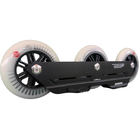 POWERSLIDE Trinity Combat Rocker Frame 3x 110mm 88A Komplettpaket | 290mm | ABEC 9 Kugellager | Black | 1-Paar | Urban Inline Frames Urban Inline Rahmen Urban Inline Frame Urban Inline Rahmen Freestyle Rahmen Freestyle Frame Freestyle Schiene Inline Urban Skating Urban Rahmen Urban Frame Freeride Frame Freeride Rahmen Inline Skating Slalom Skating Slalom Schiene Best Freestyle Skate Slalom Skate Lörrach Freiburg Basel Inliner Skateschule und Skateshop Weil am Rhein SkaMiDan Deutschland Germany