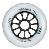 POWERSLIDE Phoenix 100mm DD Wheels | Medium & Hard | Made in Germany | Fitness & Speed Inline Rollen
