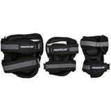 SKA903298 POWERSLIDE Pro Tri-Pack Black Schoner | Schonerset | Knie- Ellenbogen- und Handgelenkschoner Schoner Schützerset Gelenkschutz Schützer Schoner Inliner Schoner Inline Schützer protectors skate Skate Schützer Inliner Schützer Schutzausrüstung Fingerschutz Handschuhe inline skating inliner inlineksaten rollerbladen rollerskaten Inlineskates Rollerblades Fitness Skates Slalom Skates rollerblades rollerblading inline skating Lörrach Freiburg Basel Inliner Skateschule und Skateshop Weil am Rhein SkaMiDa