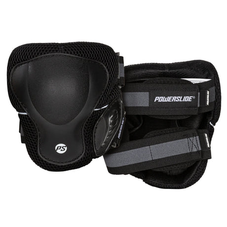 SKA903303 POWERSLIDE Pro Knee Pads Black Schoner | Schonerset | Knie- Ellenbogen- und Handgelenkschoner Schoner Schützerset Gelenkschutz Schützer Schoner Inliner Schoner Inline Schützer protectors skate Skate Schützer Inliner Schützer Schutzausrüstung Fingerschutz Handschuhe inline skating inliner inlineksaten rollerbladen rollerskaten Inlineskates Rollerblades Fitness Skates Slalom Skates rollerblades rollerblading inline skating Lörrach Freiburg Basel Inliner Skateschule und Skateshop Weil am Rhein SkaMiD