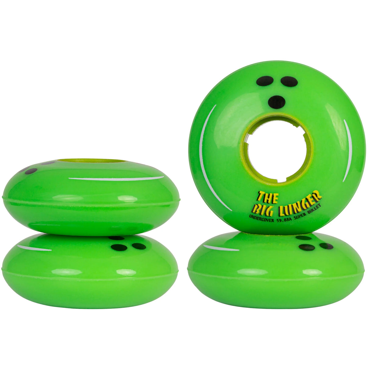 SKA406284 UNDERCOVER Joey Lunger Movie Wheels 59mm 88A Green | 4-Pack | Aggressive Inline Rollen Inline Rollen Urban Inline Rollen Edition Urban Inline Rollen Aggressive Inline Rollen Urban Inline Rollen Fitness Inline Rollen für Inliner Stuntrollen Rollerblades Rollerblading Aggressive Inline Skating Aggressive Inline Skating Rollerblading Blading Inline Skating Inliner Skateschule und Skateshop Weil am Rhein SkaMiDan Lörrach Freiburg Basel Deutschland Germany